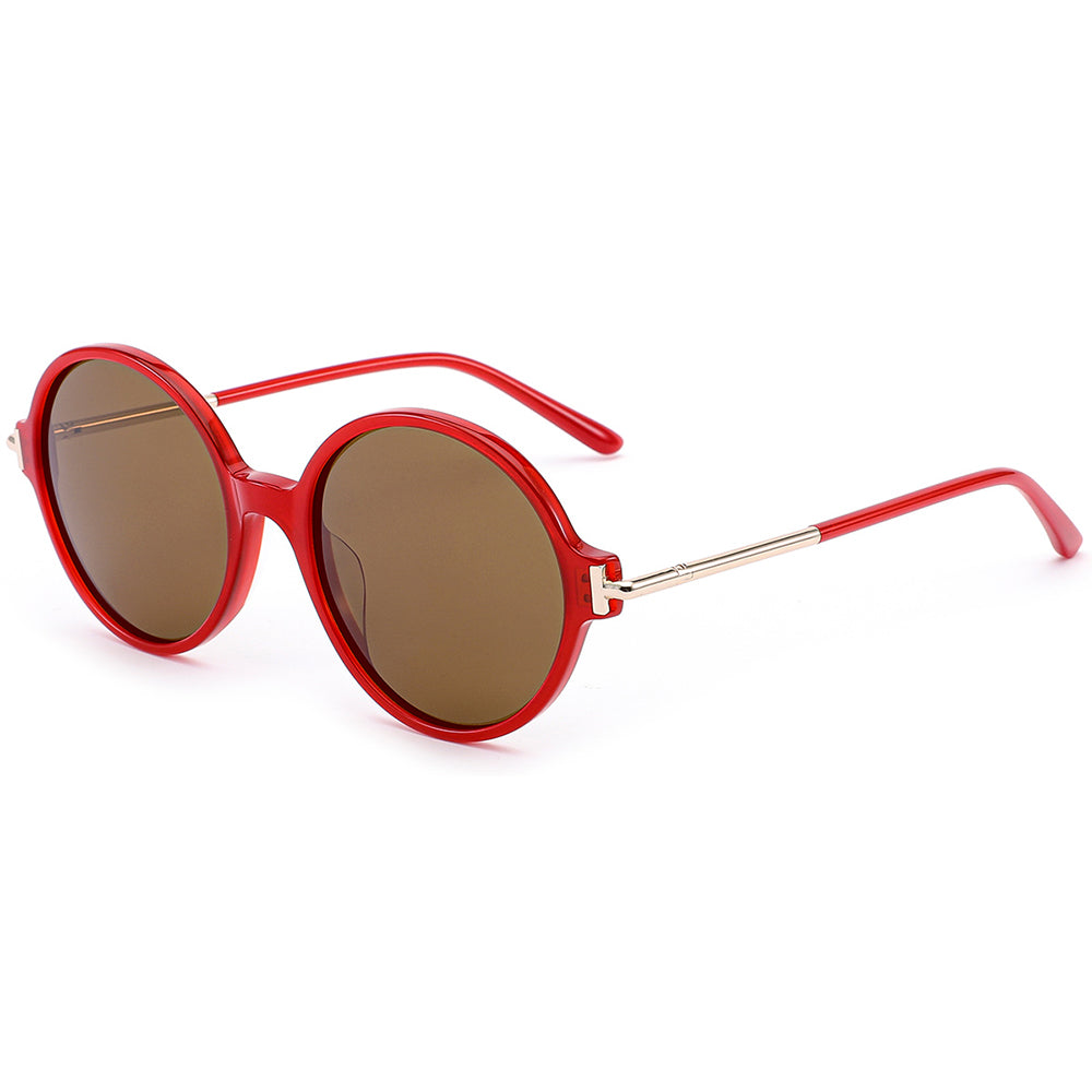 Manon – Oversized Ronde Zonnebril voor Dames