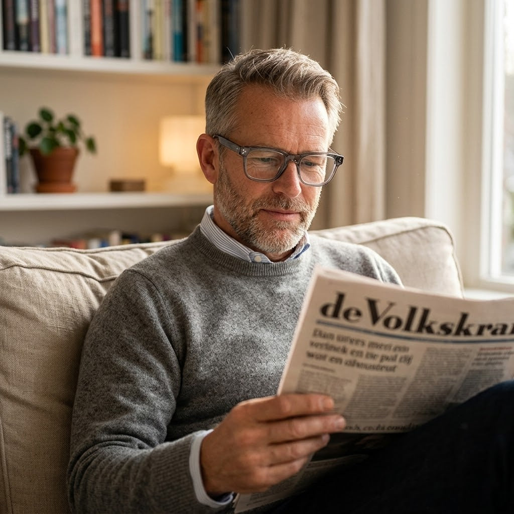 Dylan – Herenbril met rechthoekige glazen