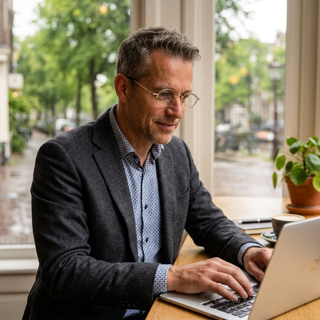 Luuk – Herenbril met ronde glazen