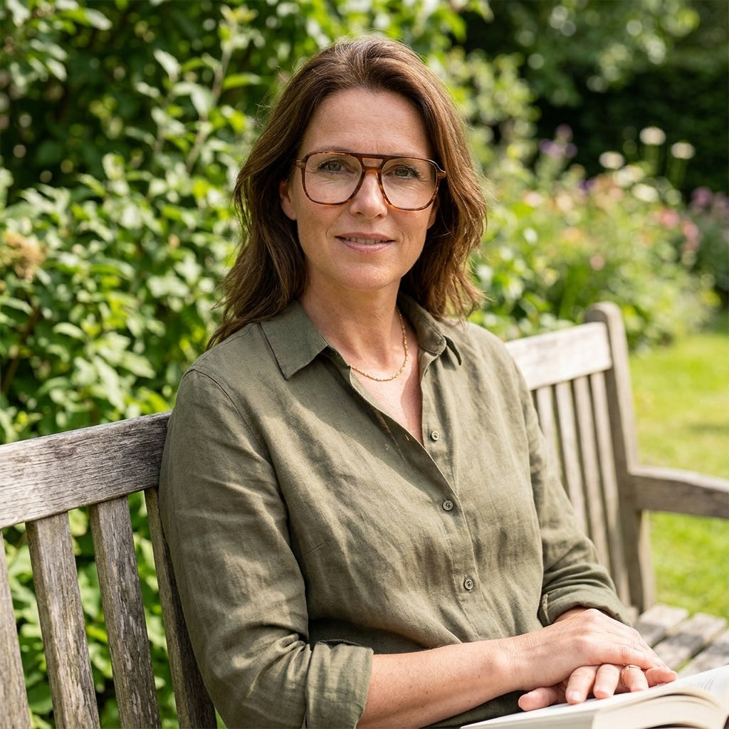 Marjolein – dames-aviatorbril van acetaat